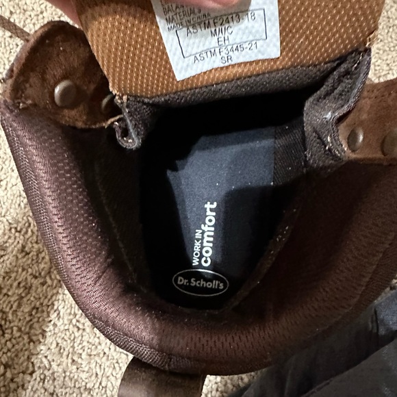 Steel toe work boots - Picture 5 of 8